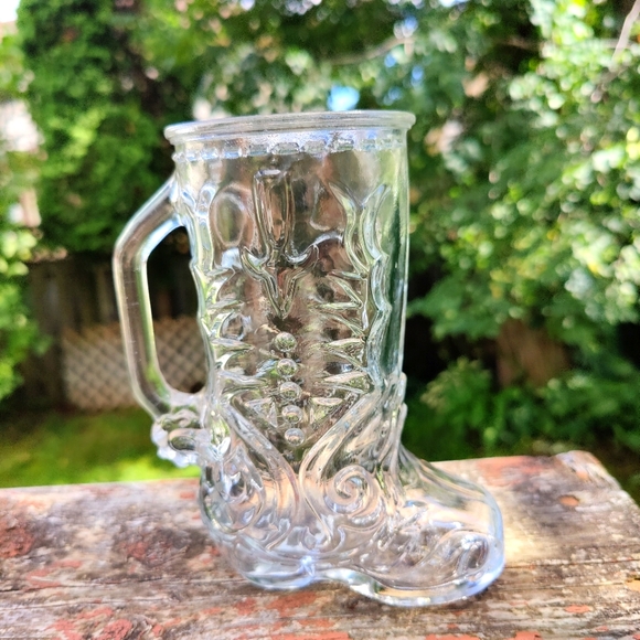 Vintage | Cowboy 🤠 boot shaped Beer Mug | Libbey 4 - Picture 1 of 9